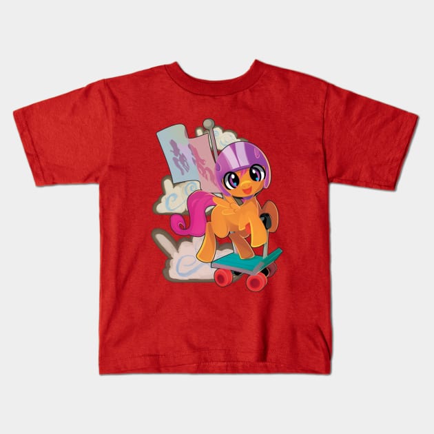 Scootaloo Kids T-Shirt by Cenit